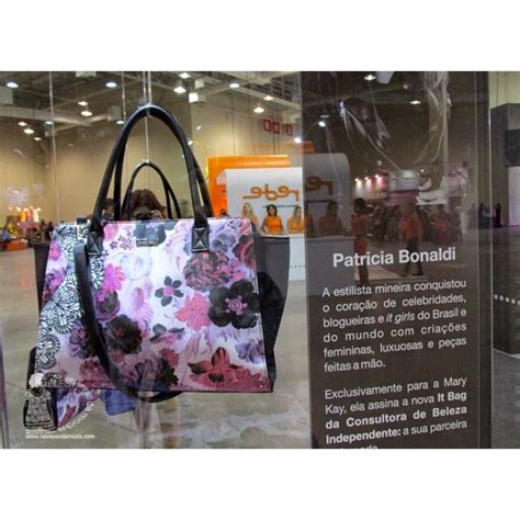 Bolsa Patricia Bonaldi Mary Kay Preta Florida.